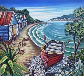 Sunkissed Bay - Wellington inspired